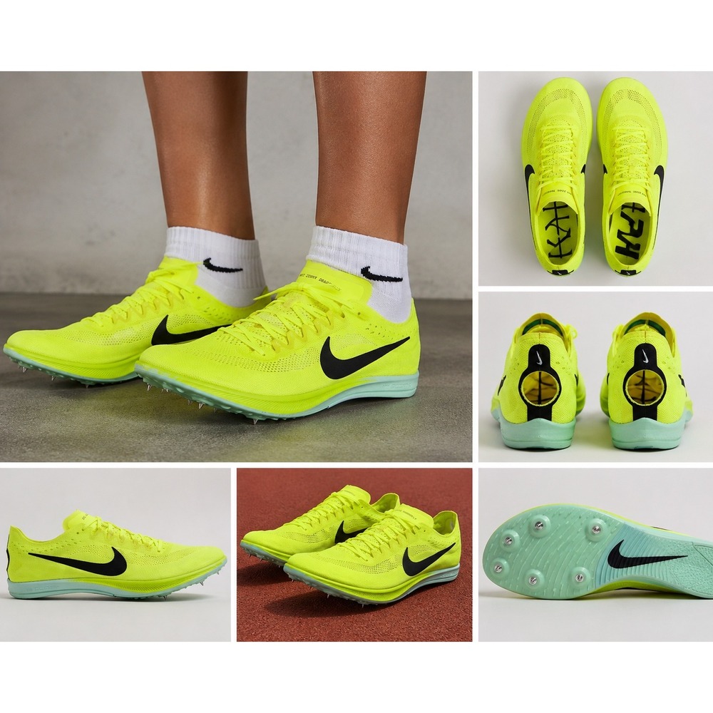 Nike ZoomX Dragonfly Volt Yellow Track Field Distance Spikes CV0400-700 Mens